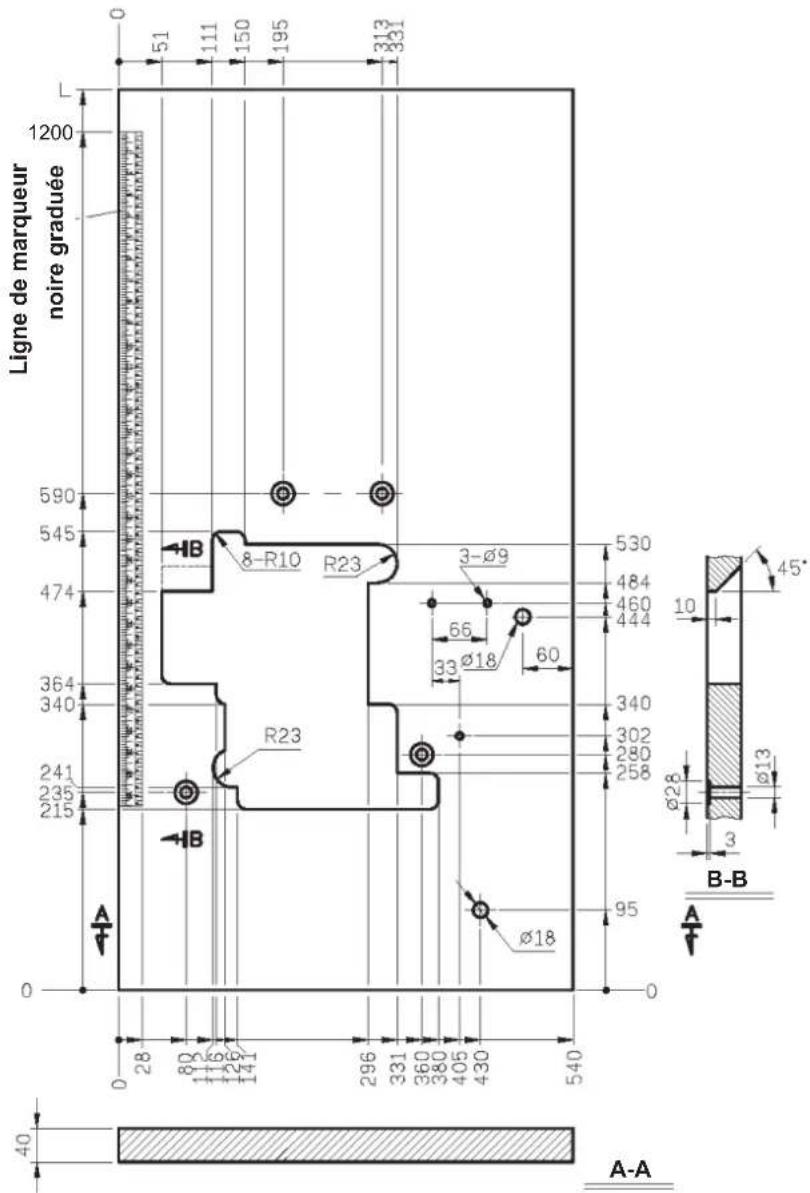 JUKI MO6800D - Positionner le releveur de fil d'aiguille et le guide du fil d'aiguille - 6