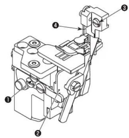 JUKI MO6800D - AJUSTE DE LA ANCHURA DEL DOBLADILLADO - 2