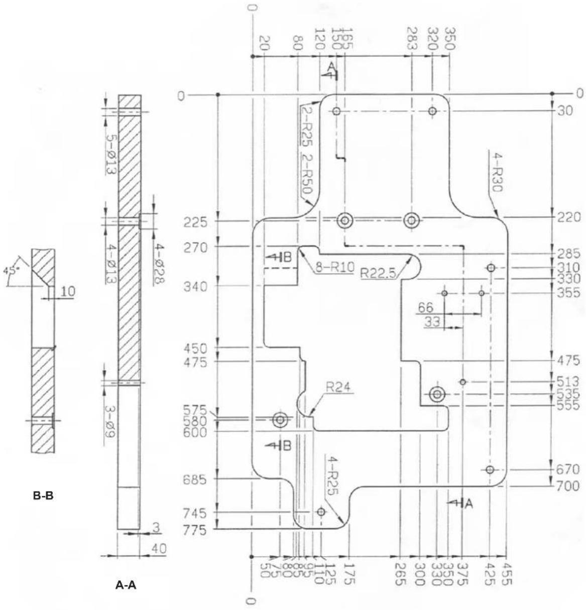 JUKI MO6800D - Position des Nadelfadenhebels und der Nadelfadenführung - 11