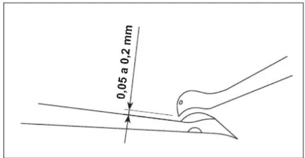 JUKI MO6800S - Relación entre la aguja y el enlazador inferior - 3