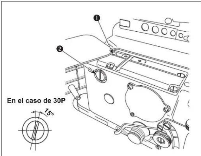JUKI MO6800S - AJUSTE DEL DENTADO DE TRANSPORTE - 4
