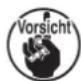 JUKI MO6800S - VORSICHT : - 2