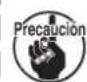 JUKI MO6800S - PRECAUCION: - 3