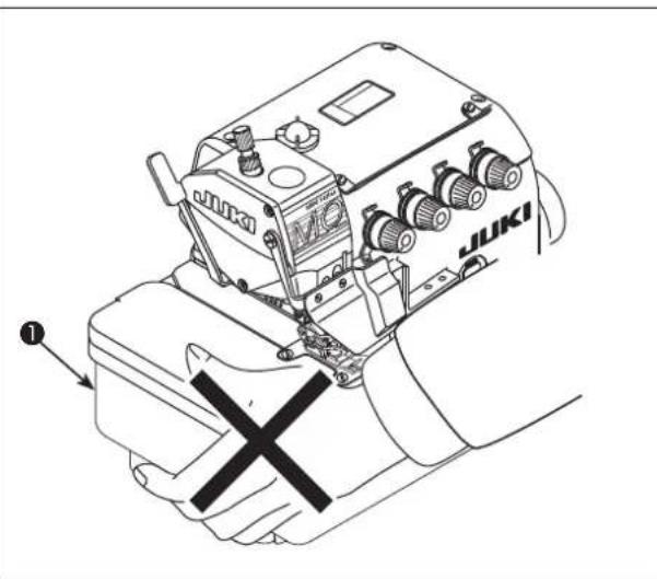 JUKI MO6800S - WARNING : - 2