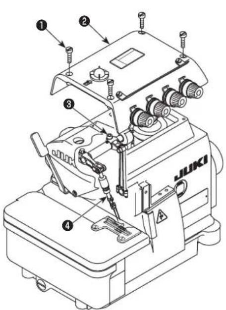 JUKI MO6800S - Avertissement : - 1