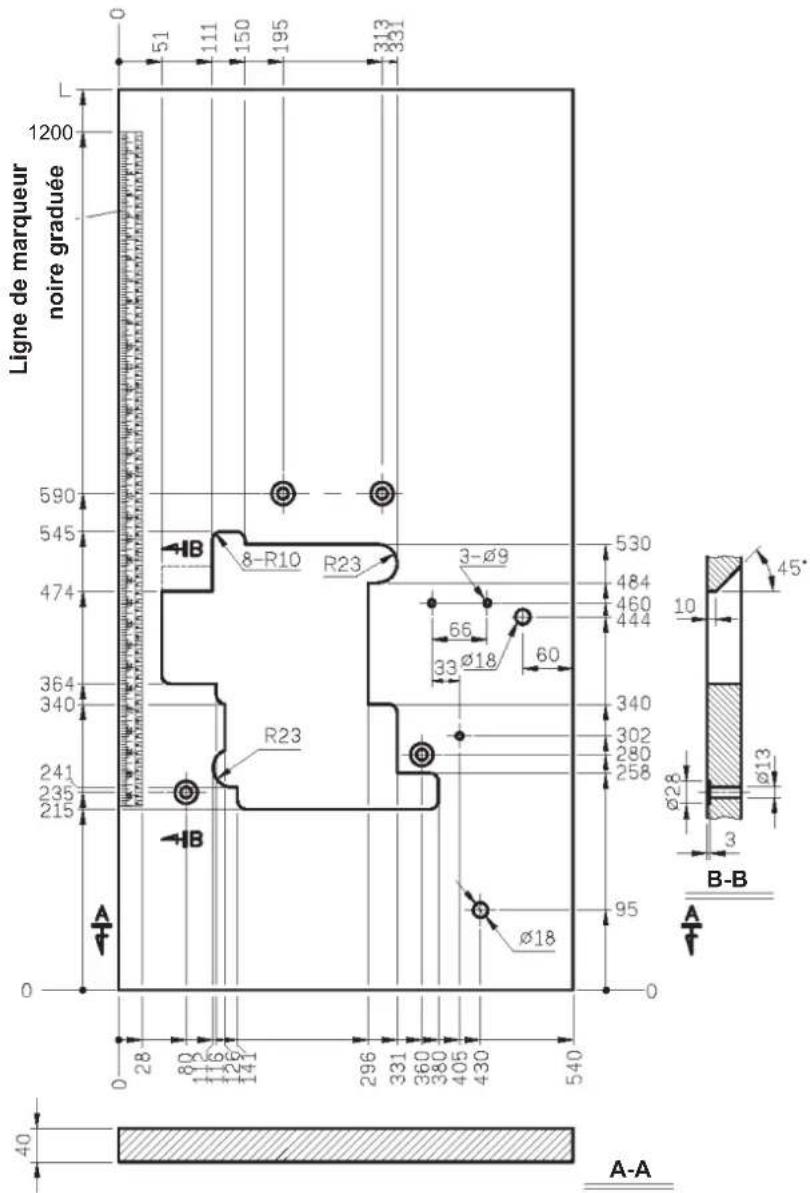 JUKI MO6800S - SCHEMA De la TABLE - 1