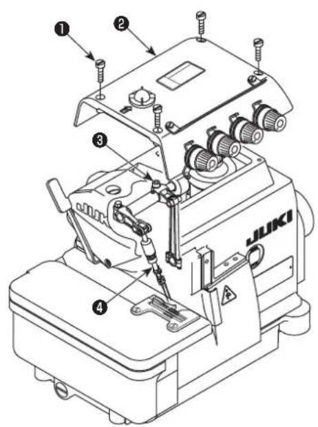 JUKI MO6800S - 警告 - 1