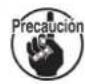 JUKI MO6800S - PRECAUCION: - 8