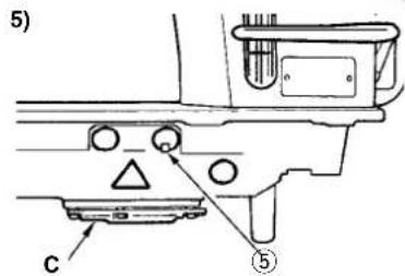 5) C ⑤