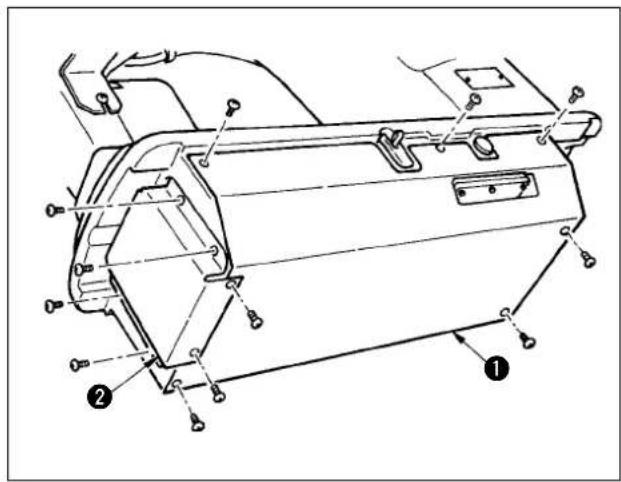 JUKI IP420 - 3-6 Pose du couvercle - 2