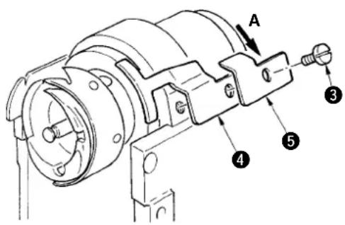 JUKI IP420 - Réglage de la position du couteau mobile et du couteau fixe - 3