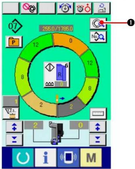 JUKI IP420 - 9-1 Correction de la configuration - 1
