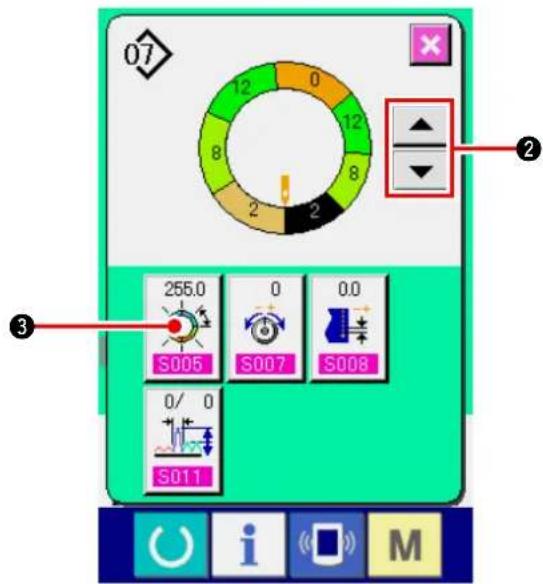 JUKI IP420 - 9-1 Correction de la configuration - 2