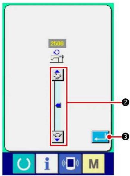JUKI IP420 - 10-5 Changement des valeurs de réglage de base - 2