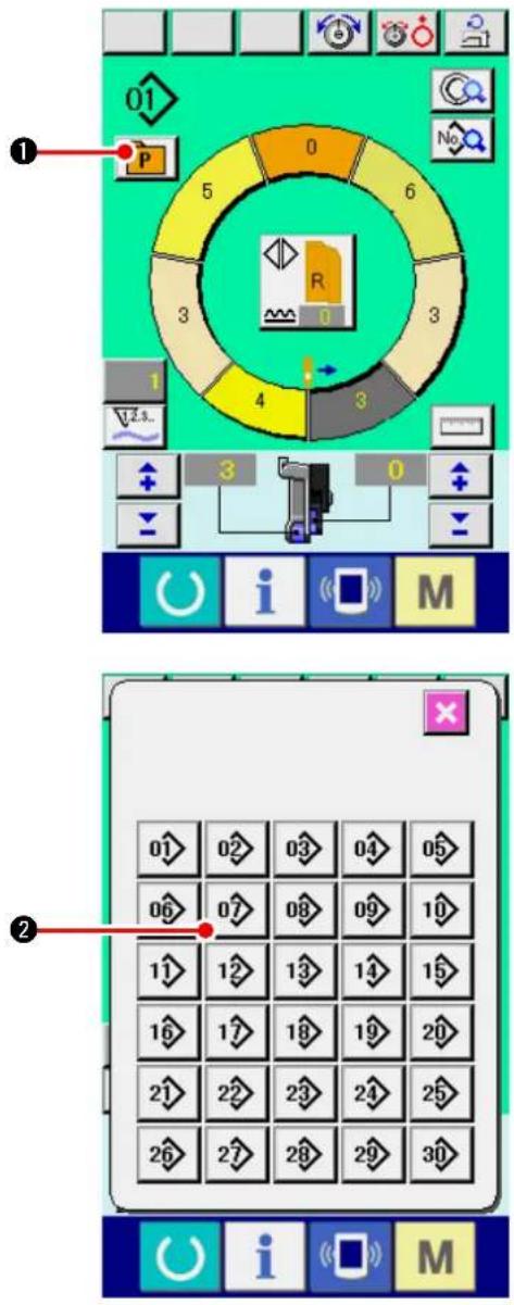 JUKI IP420 - 7-4 Utilisation des autres fonctions - 1