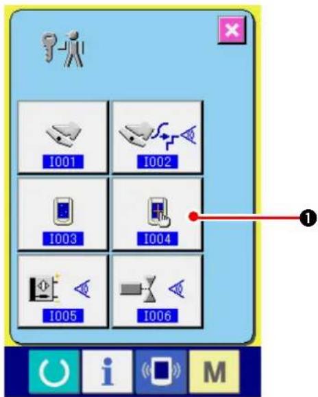 JUKI IP420 - 23-5 Exécution de la compensation du panneau tactile - 1
