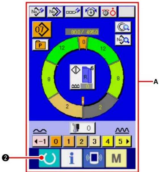 JUKI IP420 - Exécution de la couture - 1