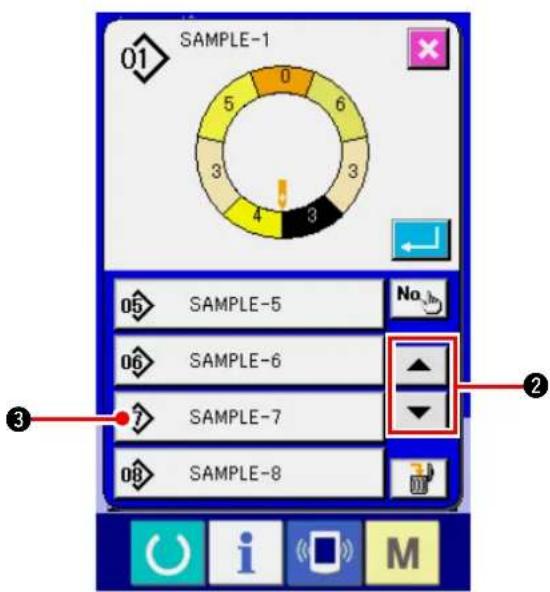JUKI IP420 - 6-8 Suppression d'une configuration - 3