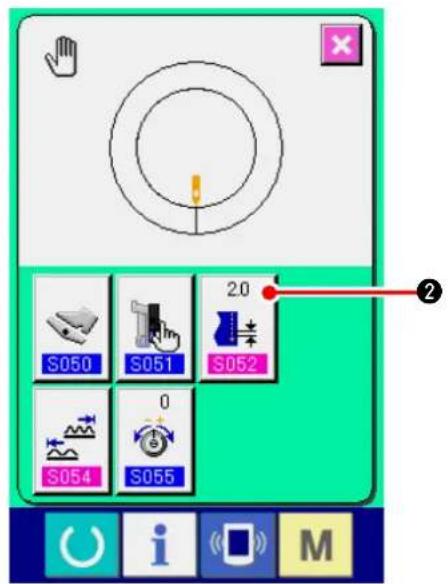 JUKI IP420 - 10-5 Changement des valeurs de réglage de base - 4