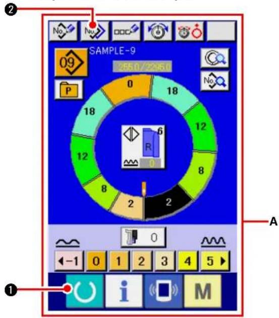 JUKI IP420 - Copie de configuration du mode entièrement automatique au mode semi-automatique - 1