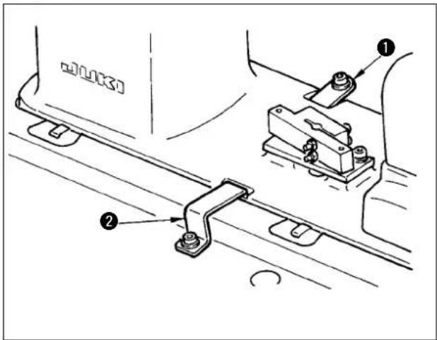 JUKI IP420 - 3-7 Pose de la butée pour la prévention du basculement - 1