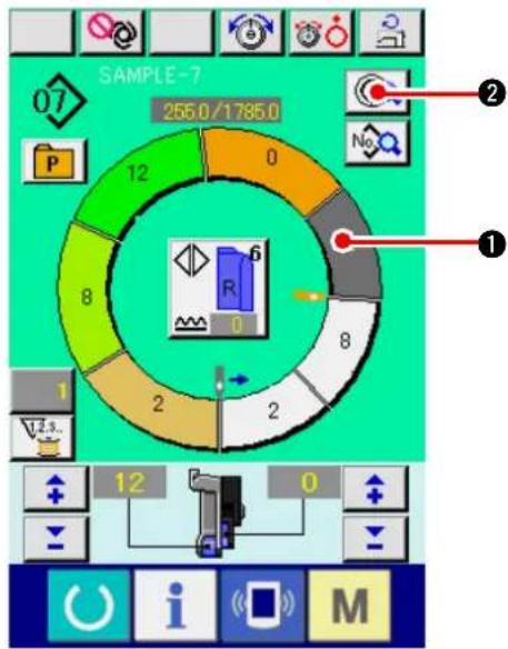 JUKI IP420 - 9-1 Correction de la configuration - 5