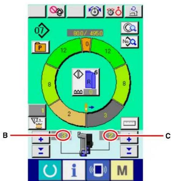 JUKI IP420 - 8-4 Longueur d'entraînement - 2