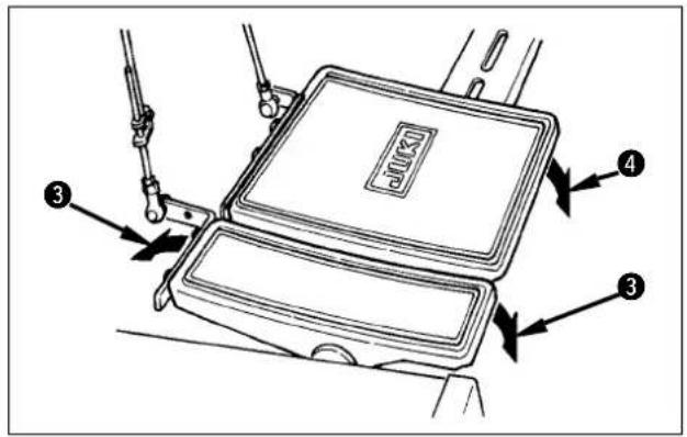 JUKI IP420 - Exécuter la couture. - 6