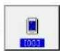 JUKI IP420 - 1) Exécution de la vérification de l'afficheur LCD. - 1