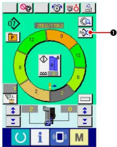 JUKI IP420 - Augmentation/diminution du bouillonnement de toutes les étapes - 1
