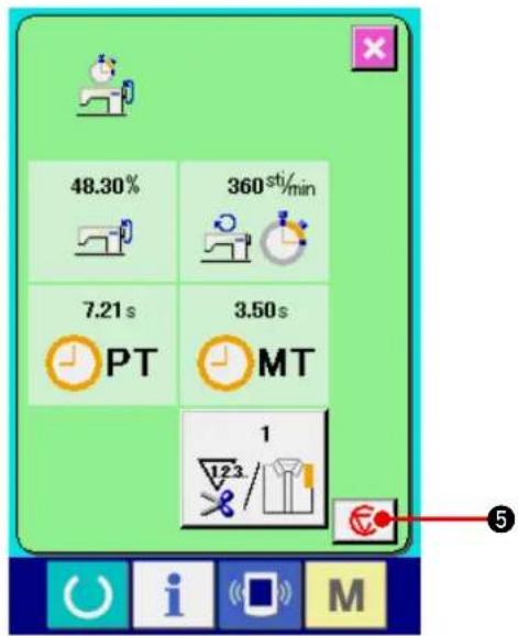 JUKI IP420 - 4) Commencer la mesure. - 2