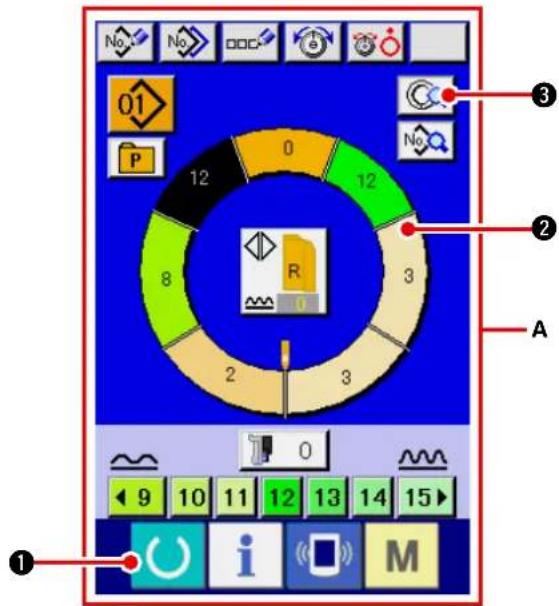 JUKI IP420 - Changement de la tension du fil d'aiguille de l'étape spécifiée - 49