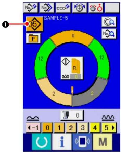 JUKI IP420 - Appel de la configuration - 1