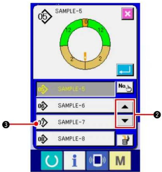 JUKI IP420 - 8-8 Suppression d'une configuration - 3