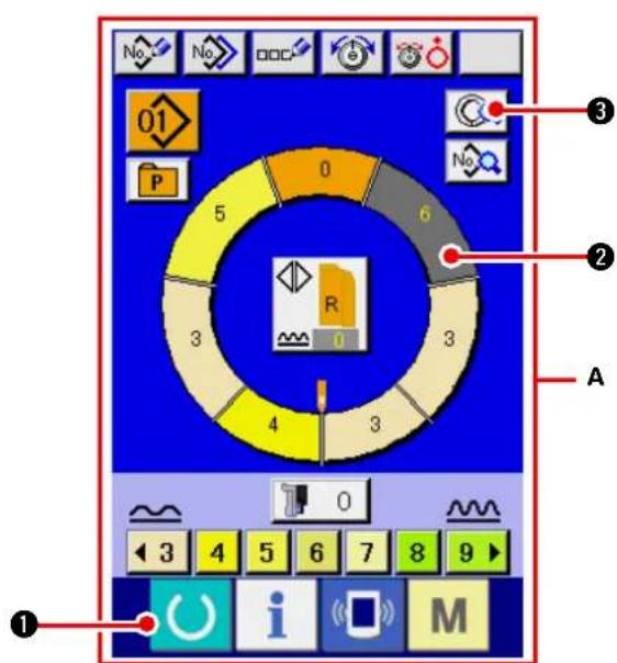 JUKI IP420 - Changement de la tension du fil d'aiguille de l'étape spécifiée - 39