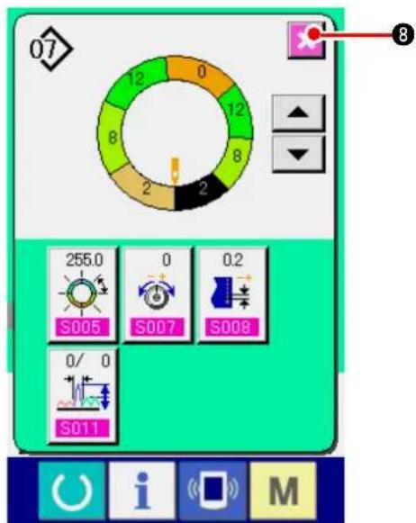 JUKI IP420 - 9-1 Correction de la configuration - 16