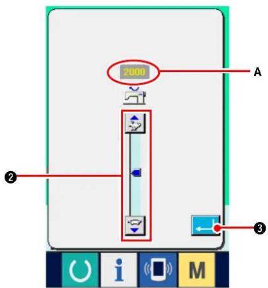 JUKI IP420 - 8-6 Changement des valeurs de réglage de base - 2