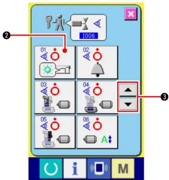 JUKI IP420 - 23-7 Vérification des signaux de sortie - 2