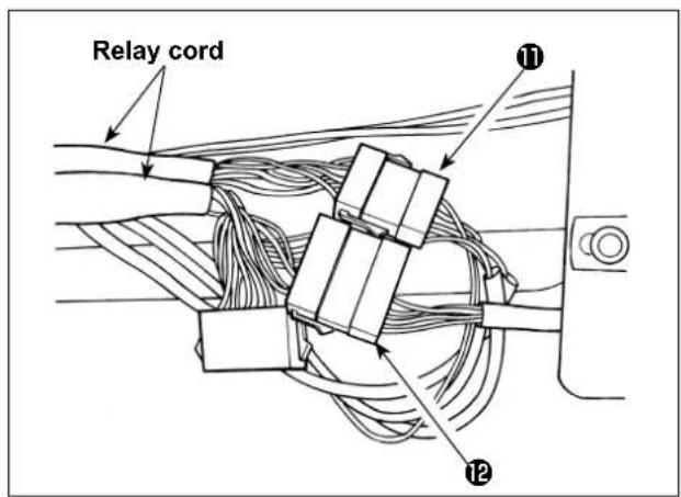 JUKI LU1561N - CONNECTING THE CORDS - 7