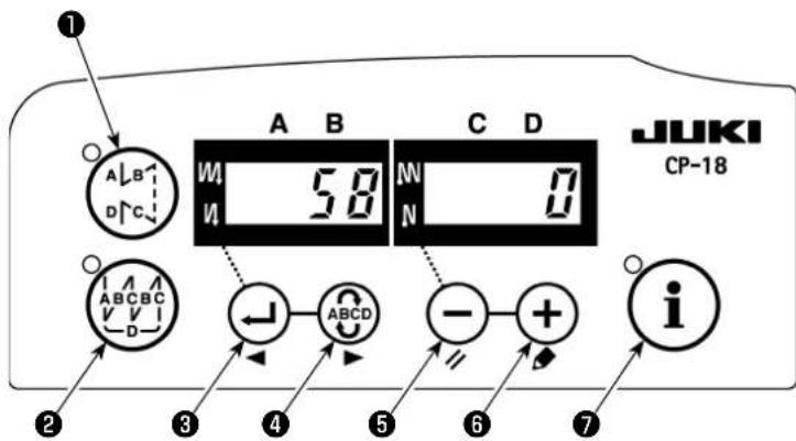 JUKI LU1561N - HOW TO COPE WITH THE NEEDLE BAR DOWN WHEN THE MACHINE MAKES A DOWN POSITION STOP - 1