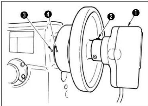 JUKI LU1561N - INSTALLING THE SYNCHRONIZER - 1