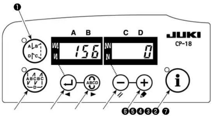 JUKI LU1560N7 - [設定方法] - 1
