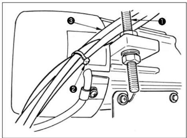 JUKI LU1560N7 - Branchement des cordonS - 3