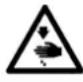 JUKI MF3620 - ( I ) Explanation of risk levels - 2