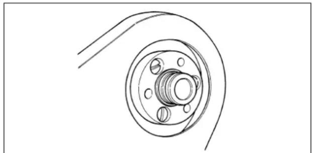 JUKI MF3620 - How to install the belt cover for the direct-drive motor / - 5