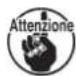 JUKI MF7200D - AVVERTIMENO : - 2