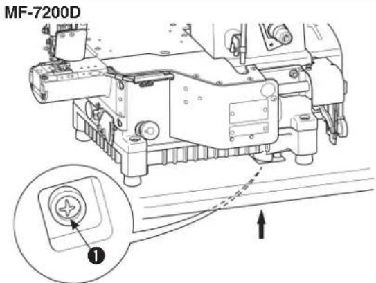 JUKI MF7200D - AVVERTIMENTO : - 1