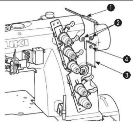 JUKI MF7200D - iplik kilavuzunun takilmasi - 1