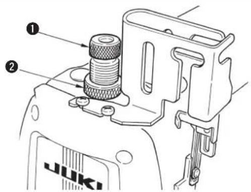 JUKI MF7200D - Réglage de la pression du pied presseur - 1