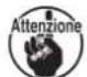 JUKI MF7200D - AVVERTIMENTO : - 2